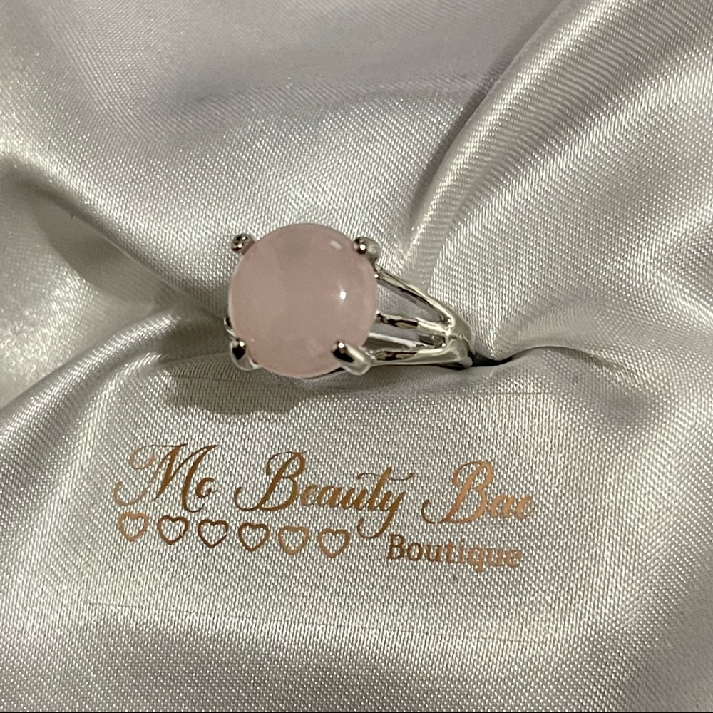 Rose Quartz Ring - Picture 2 of 5